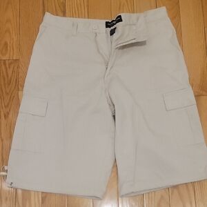 Jordan Craig Tan Cargo Shorts Sturdy Cotton Blend